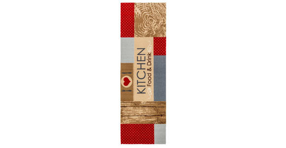 KÜCHENLÄUFER MIABELLA - Multicolor, Design, Textil (50/150cm) - Esposa