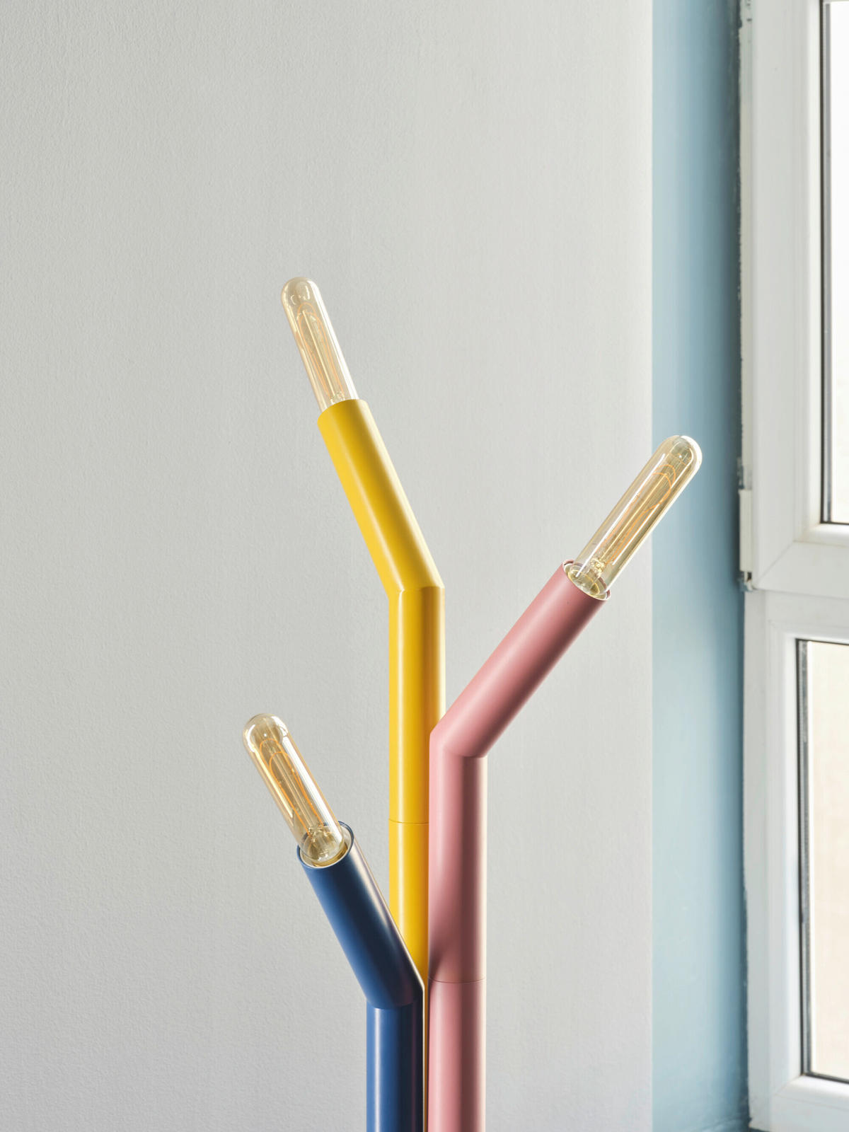 STEHLEUCHTE 25,7/146,5 cm    - Design, Metall (25,7/146,5cm) - Osram