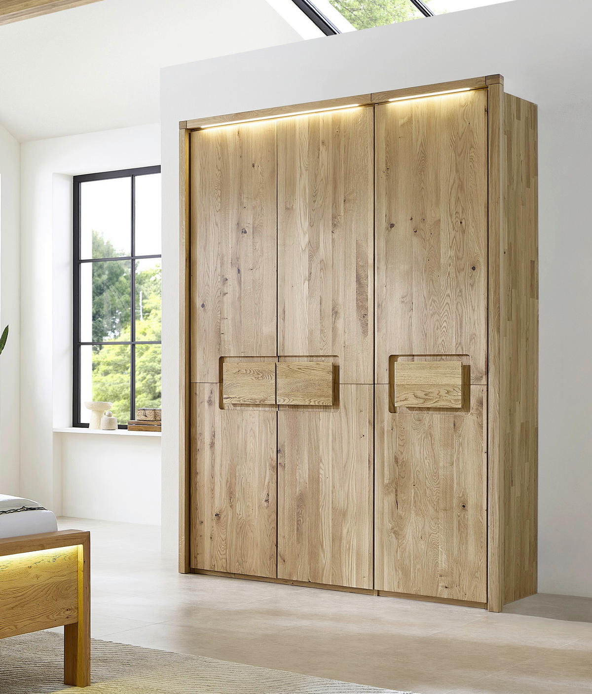 PASSEPARTOUTRAHMEN 160/4/10 cm  - Eichefarben, MODERN, Holz (160/4/10cm) - MID.YOU