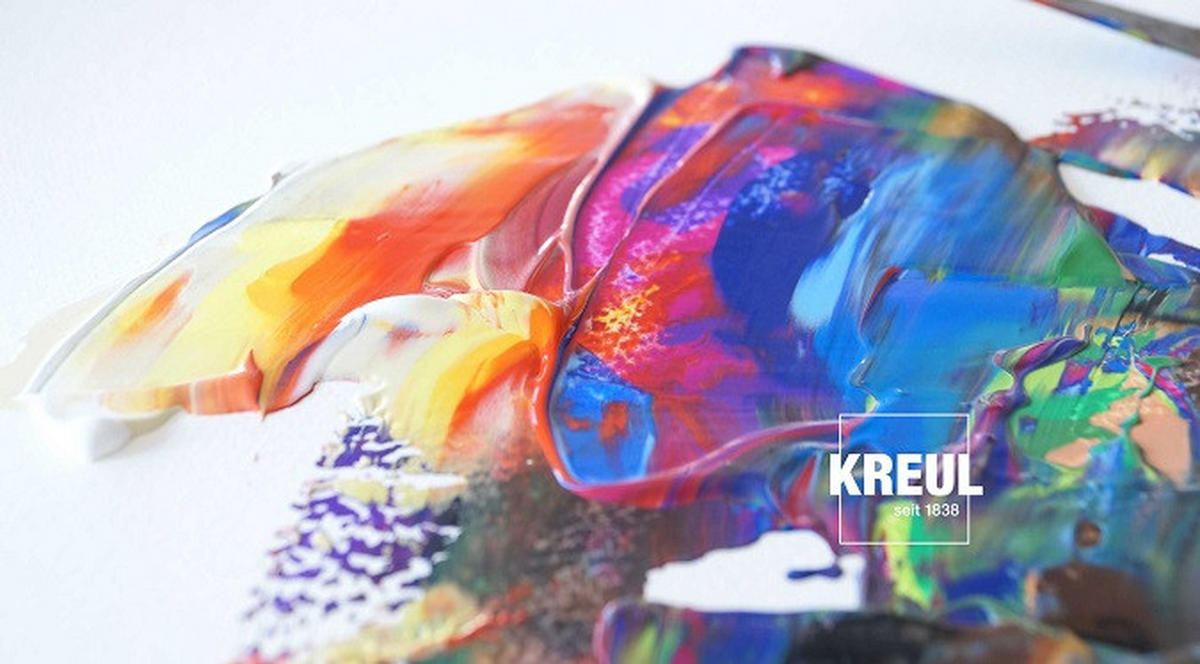 ACRYLFARBENSET - Blau/Gelb, Basics (3/23/13cm)