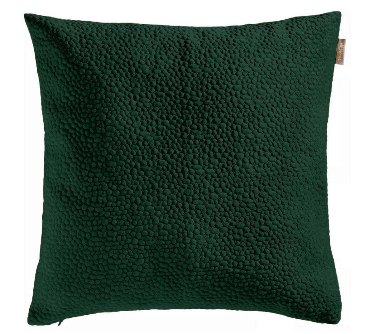 KISSENHÜLLE Tenuta 50/50 cm  - Dunkelgrün, Design, Textil (50/50cm) - Novel