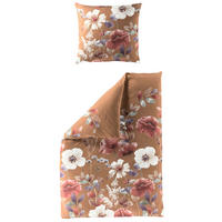 BETTWÄSCHE Biber 155/220 cm  - Terracotta, Design, Textil (155/220cm) - Bierbaum