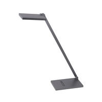 LED-SCHREIBTISCHLEUCHTE Zermatt 16/12/58 cm   - Dunkelgrau, Design, Metall (16/12/58cm) - Fabas Luce