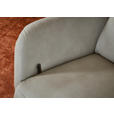 RELAXSESSEL in Leder Greige  - Greige/Schwarz, Design, Leder/Metall (76/108/86cm) - Dieter Knoll