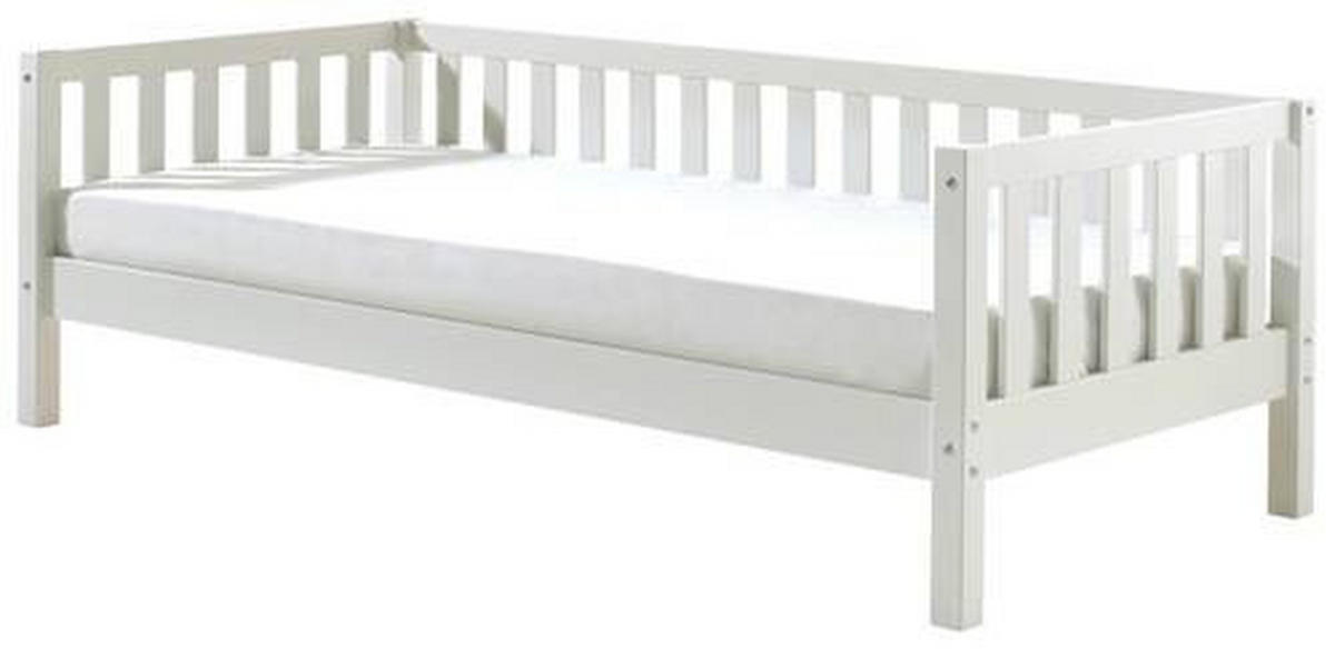KINDER-/JUNIORBETT 90/200 cm  in Weiß  - Weiß, MODERN, Holz/Holzwerkstoff (90/200cm) - MID.YOU