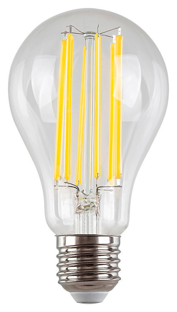 LED-SIJALKA S SVETILNO NITKO   //// - prosojno, Basics, steklo (6.7/12cm)