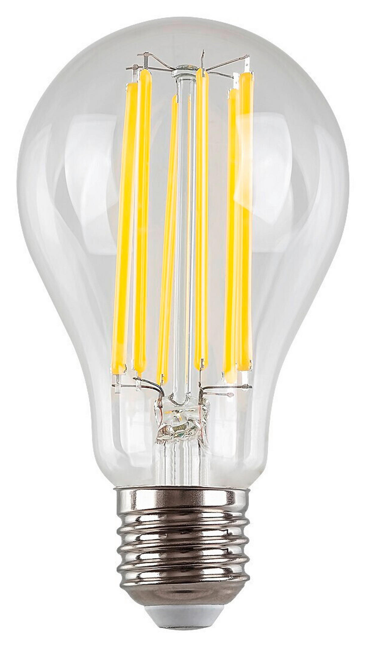 LED-SIJALKA S SVETILNO NITKO   //// - prosojno, Basics, steklo (6.7/12cm)