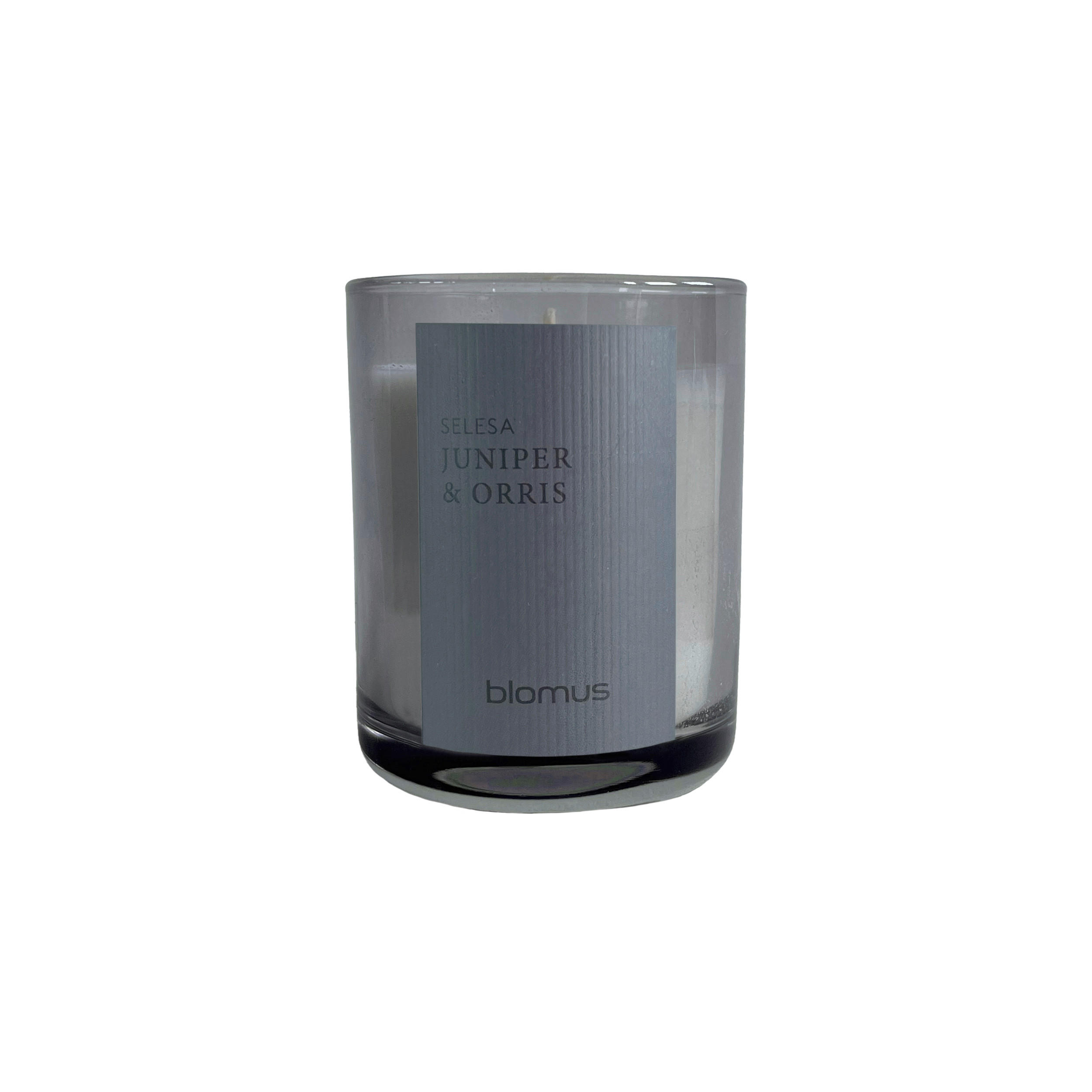 DUFTKERZE SELESA  - Grau, Trend, Glas (6/8cm) - Blomus