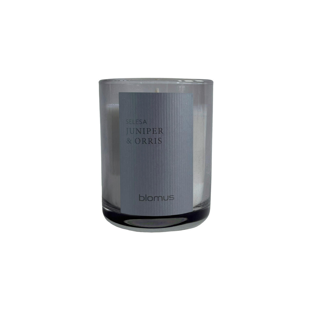 DUFTKERZE SELESA  - Grau, Trend, Glas (6/8cm) - Blomus