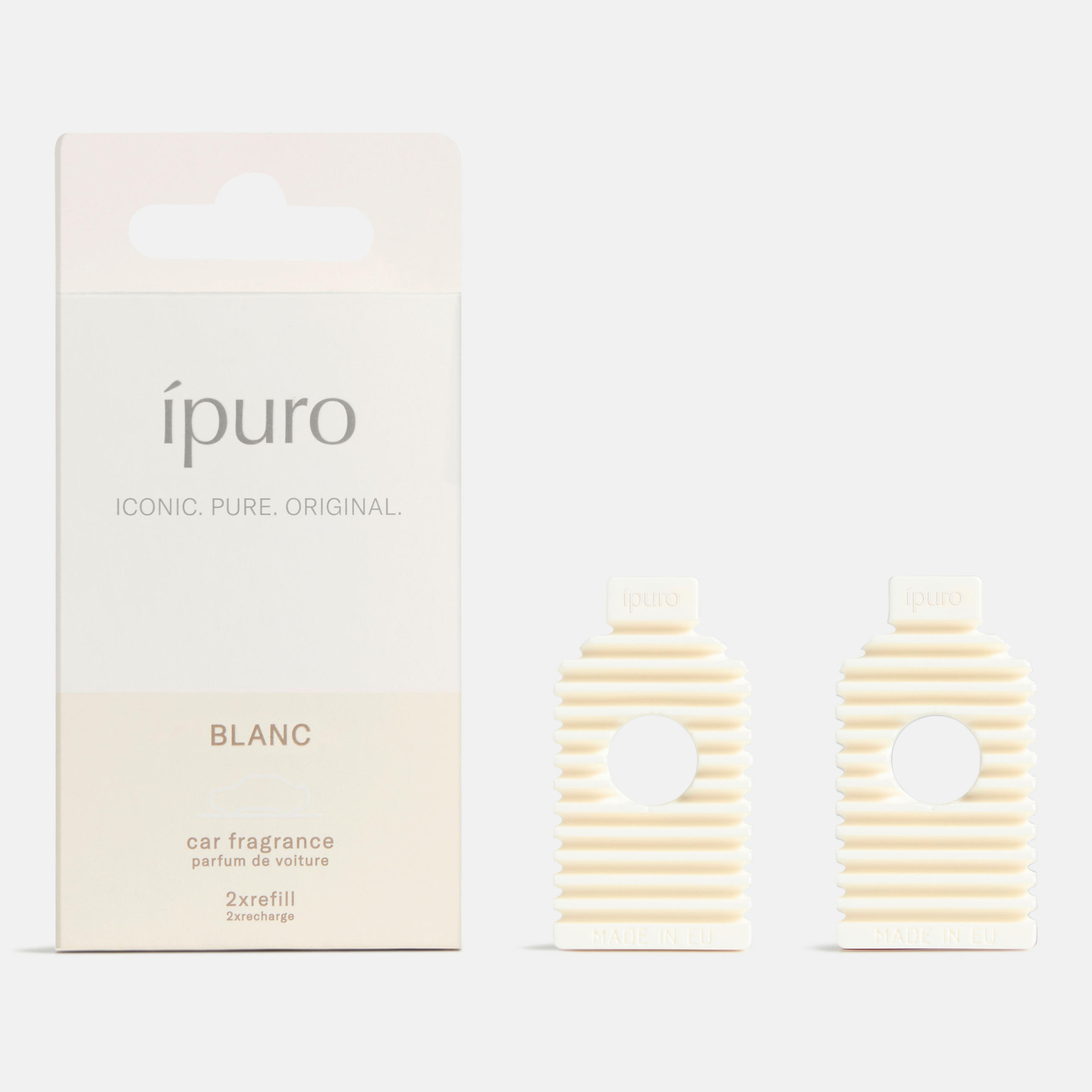 OSVIEŽOVAČ VZDUCHU DO AUTA  - perleťová, Basics, plast (0,3/0,6/1,2cm) - Ipuro
