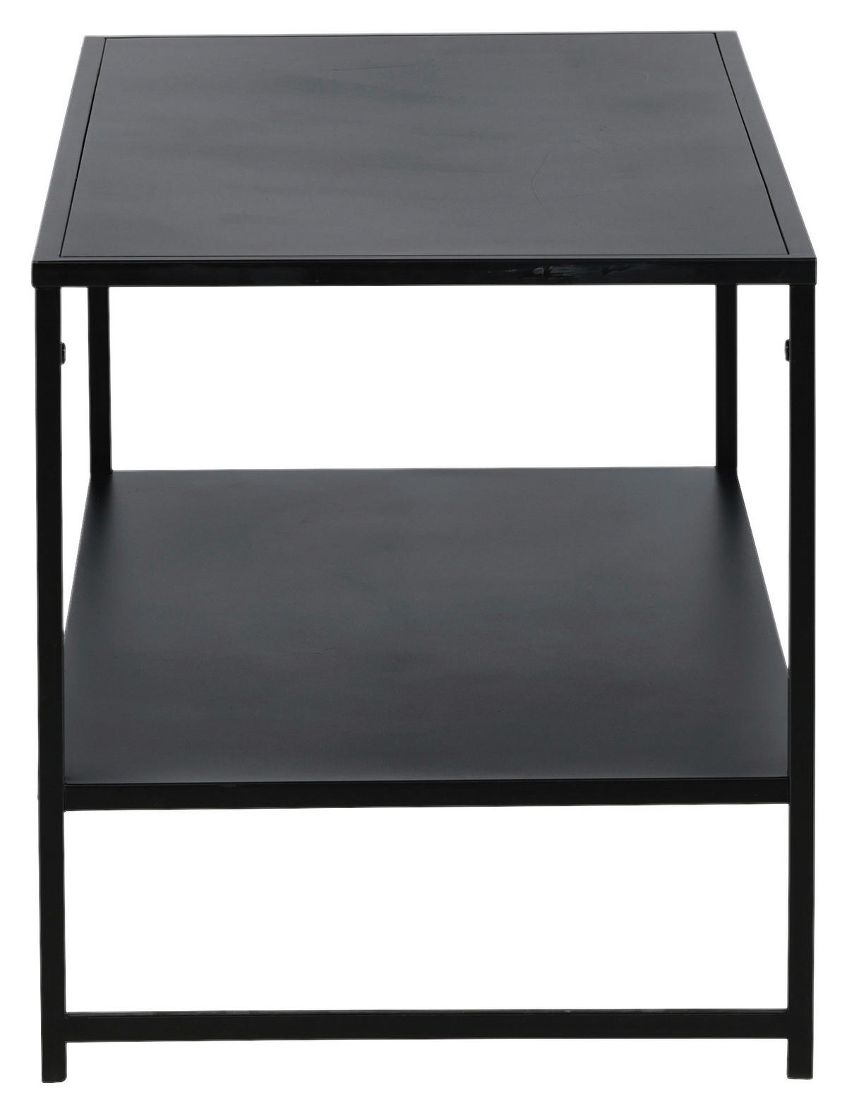 COUCHTISCH 102/43/45 cm rechteckig Schwarz  - Schwarz, Design, Metall (102/43/45cm) - Livetastic