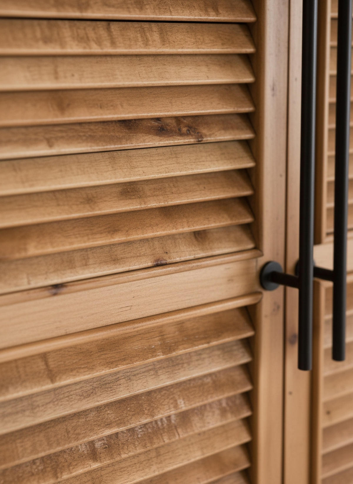 BARSCHRANK Tanne massiv Naturfarben  - Schwarz/Naturfarben, LIFESTYLE, Holz/Metall (90/123/50cm) - Landscape