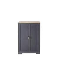 Dulap Pentru Acte  86/127/38 cm  - grafit/stejar Artisan, Romantik / Landhaus, material pe bază de lemn (86/127/38cm) - Landscape