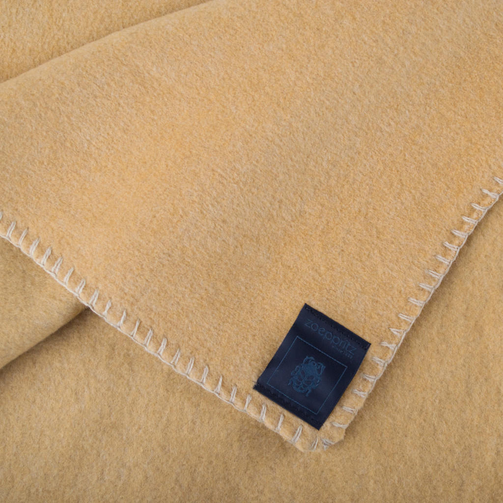 Thumbnail - Zoeppritz Fleecedecke Soft Fleece, Hellbraun, Textil, Uni, 160x200 cm, pflegeleicht, Kettelrand, Wohntextilien, Decken, ...