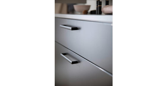 GARDEROBE 3-teilig in 220/200/38 cm - Anthrazit/Grau, KONVENTIONELL, Holzwerkstoff (220/200/38cm) - Moderano