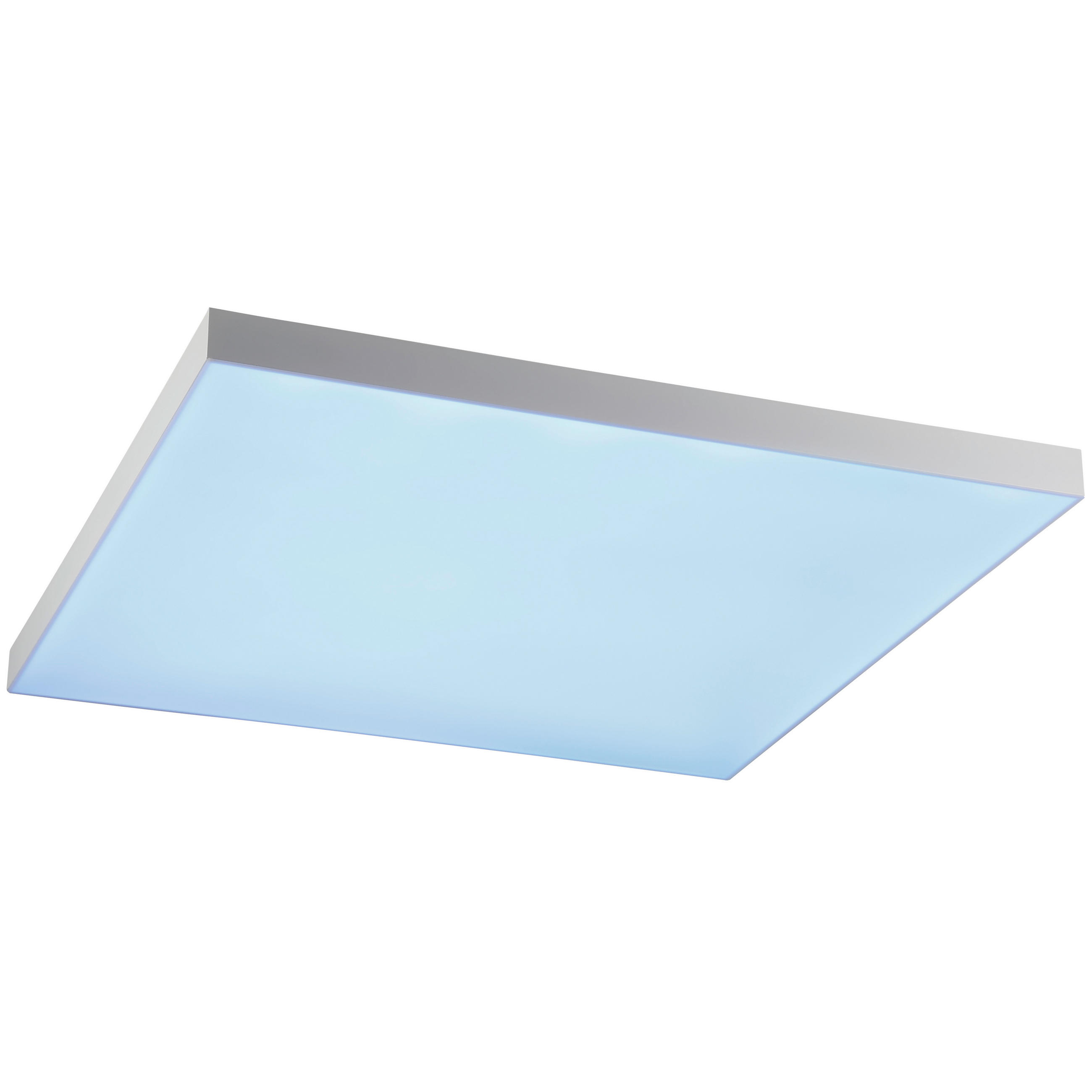 LED-DECKENLEUCHTE Turcona-Z  Smart 60/60/5 cm   - Weiß, Design, Kunststoff/Metall (60/60/5cm) - Eglo
