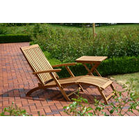 BÄDERLIEGE Akazie Akaziefarben  - Akaziefarben, KONVENTIONELL, Holz (60/90/147cm) - Siena Garden