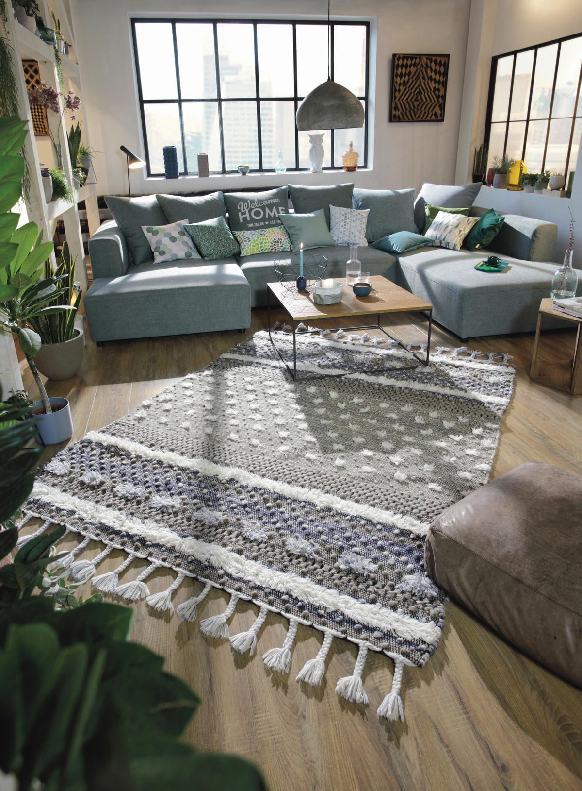 TEPPICH 65/135 cm Naturfarben  - Naturfarben, Design, Textil (65/135cm) - Tom Tailor