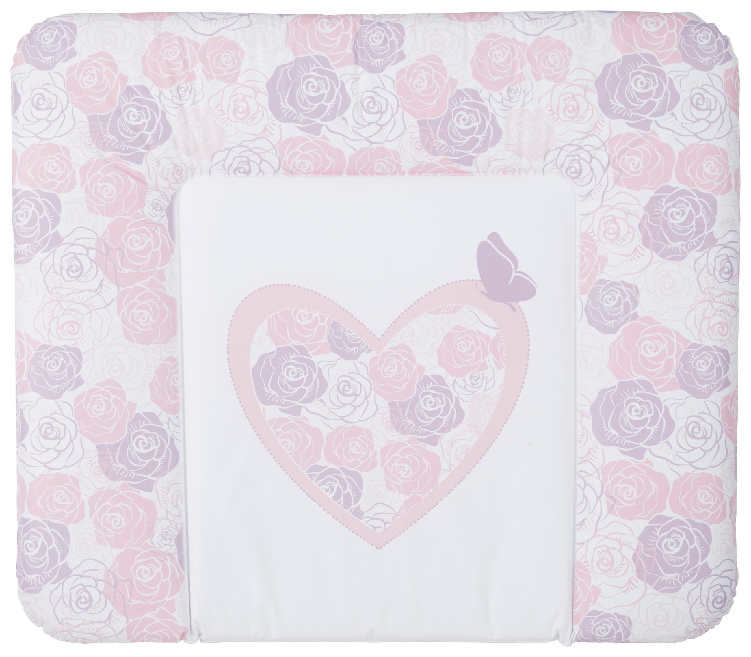 PODLOGA ZA PRESVLAČENJE   - svetloružičasta/ružičasta, Osnovno, plastika (85/72cm) - Patinio