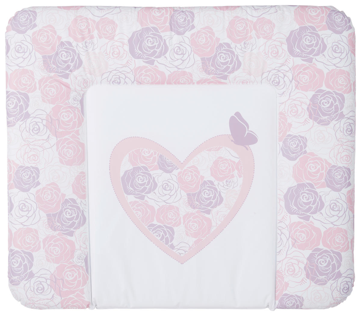 PODLOGA ZA PRESVLAČENJE   - svetloružičasta/ružičasta, Osnovno, plastika (85/72cm) - Patinio