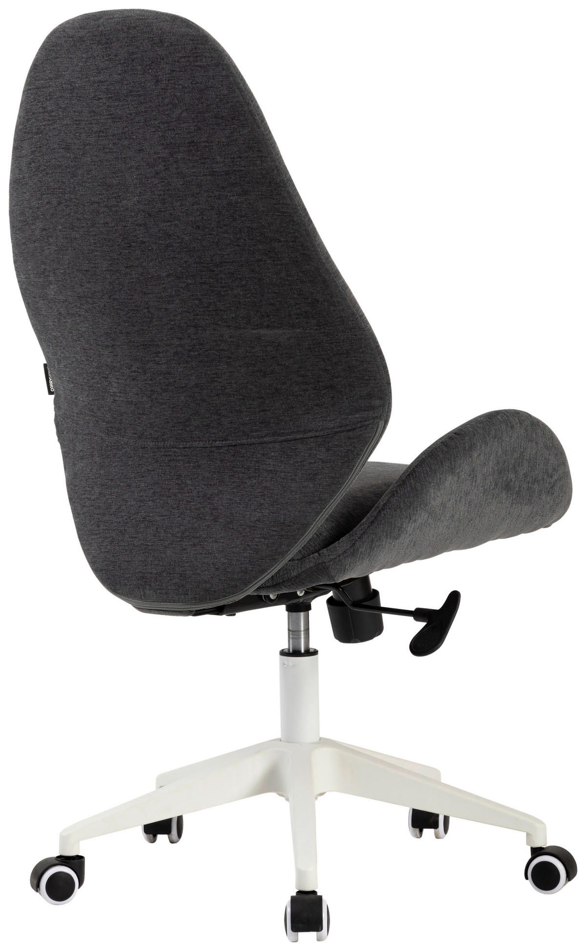 DREHSTUHL  in Webstoff Anthrazit  - Anthrazit/Weiß, MODERN, Kunststoff/Textil (56/105-115/57cm) - Carryhome