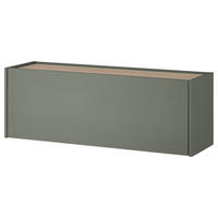 SCHUHSCHRANK Eichefarben, Salbeigrün  - Eichefarben/Salbeigrün, Design, Holzwerkstoff (100/35/30cm) - Modante