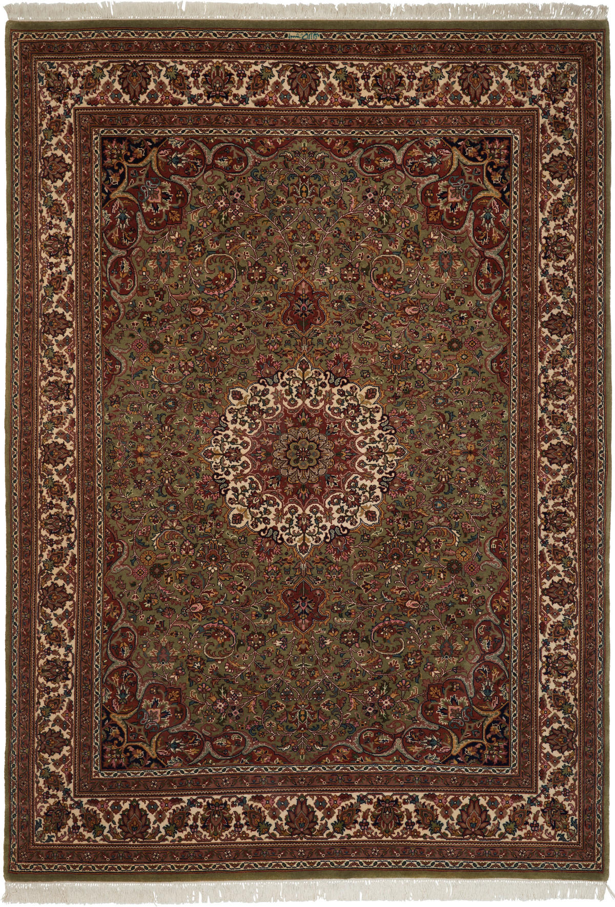 ORIENTÁLNY KOBEREC, 120/180 cm, svetlozelená - svetlozelená, Lifestyle, textil (120/180cm) - Cazaris