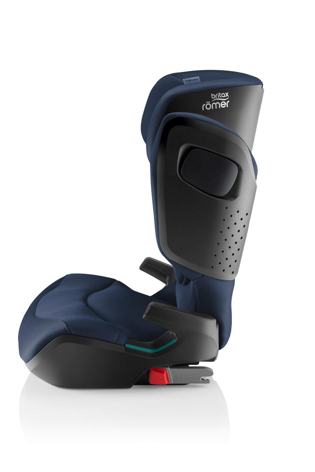 KINDERAUTOSITZ Kidfix Pro M  - Dunkelblau, Basics, Kunststoff/Textil (56/70/40cm) - Britax Römer