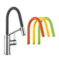 KÜCHENARMATUR 524813  - Chromfarben/Gelb, Basics, Kunststoff/Metall (9,6/33,5/21,6cm) - Blanco