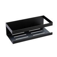 DUSCHABLAGE Metall  - Schwarz, KONVENTIONELL, Metall (25/8/11,5cm) - Schöner Wohnen