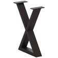 BANKGESTELL 6/45/32 cm  - Anthrazit, Design, Metall (6/45/32cm) - Waldwelt