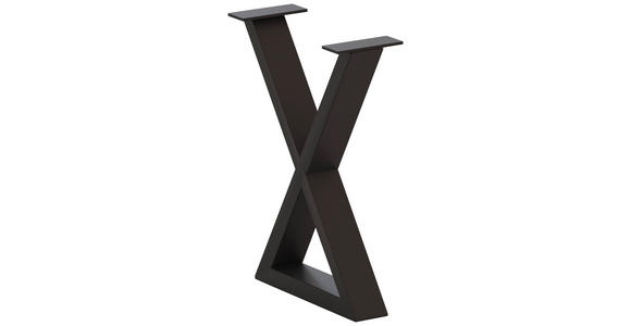 BANKGESTELL 6/45/32 cm - Anthrazit, Design, Metall (6/45/32cm) - Waldwelt