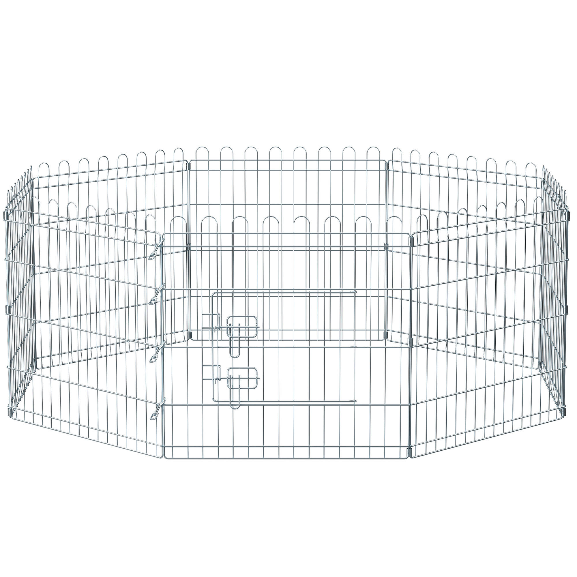 HEIMTIERGEHEGE - Silberfarben, Trend, Metall (159/61/159cm) - Boxxx