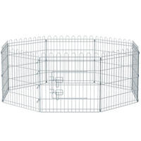 HEIMTIERGEHEGE - Silberfarben, Trend, Metall (159/61/159cm) - Boxxx