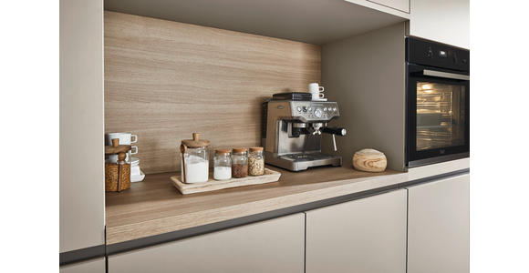 EINBAUKÜCHE - Lavagrau, Design, Holzwerkstoff - Dieter Knoll