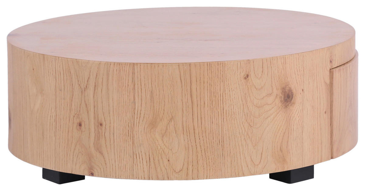 KONFERENČNÝ STOLÍK, farba duba, drevo, kompozitné drevo, 80/30/80 cm - farba duba, Natur, drevo/kompozitné drevo (80/30/80cm) - Stylife