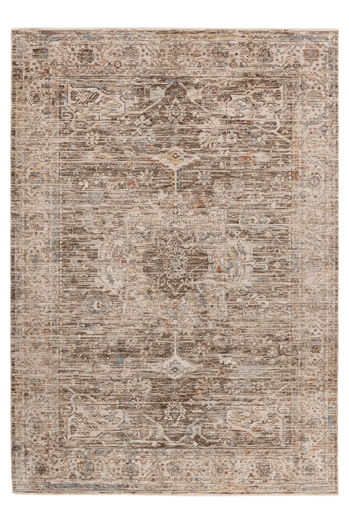 VINTAGE-TEPPICH 120/170 cm My Everest Cappuccino  - Cappuccino, Basics, Textil (120/170cm) - Obsession