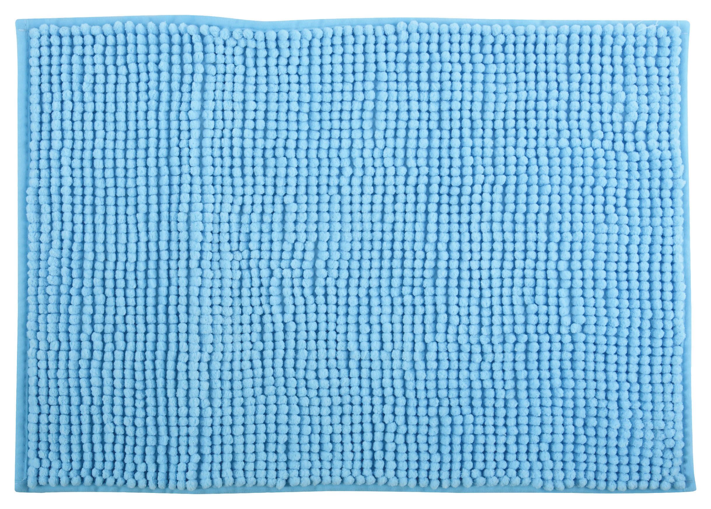 BADTEPPICH Hellblau 50/80 cm  - Hellblau, KONVENTIONELL (50/80cm) - Spirella