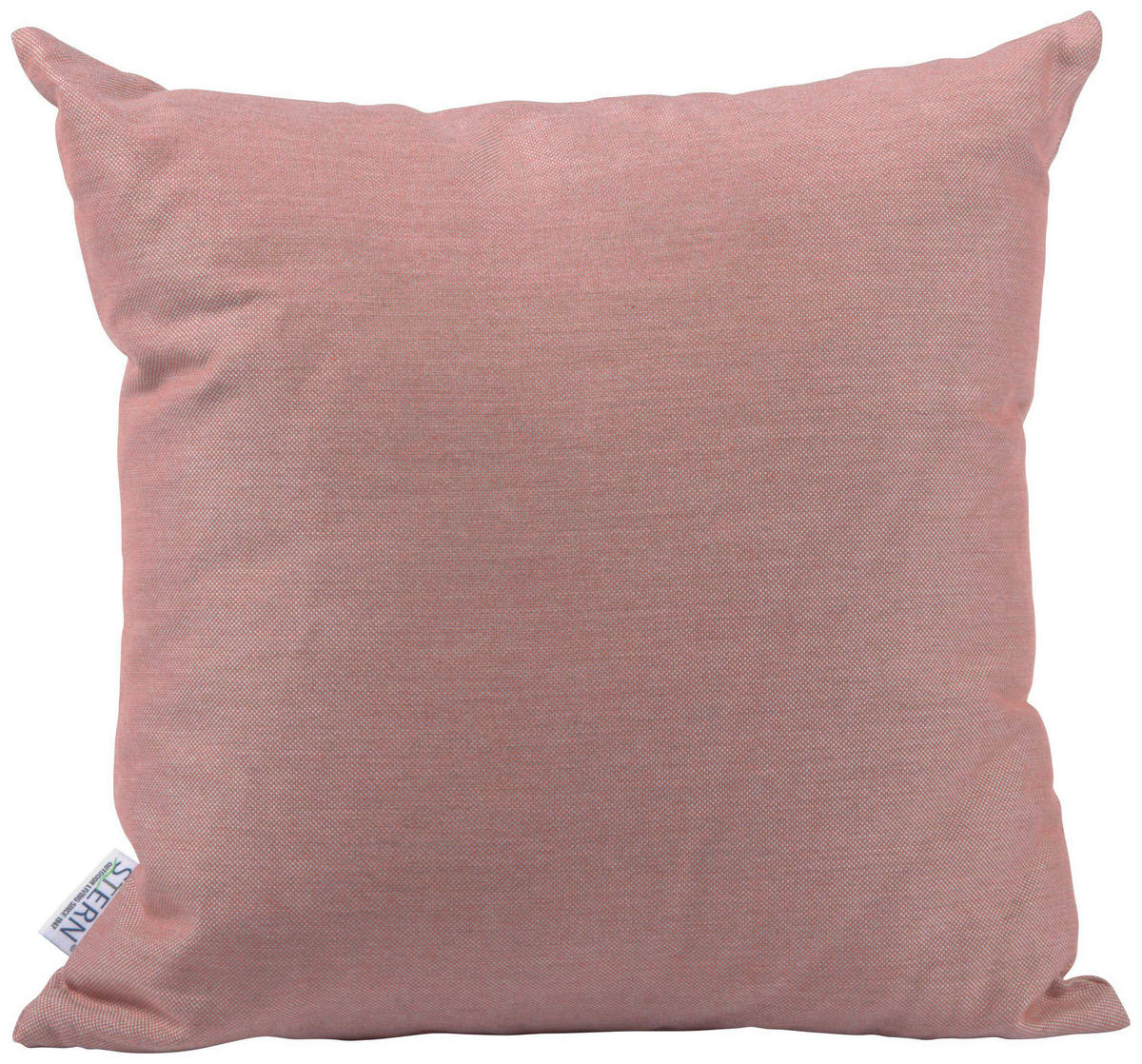 OUTDOOR-KISSEN Raute  - Koralle, Basics, Textil (45/45cm) - Stern