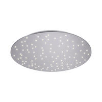 DECKENLEUCHTE 18 W  48/4 cm    - Silberfarben, Design, Metall (48/4cm)