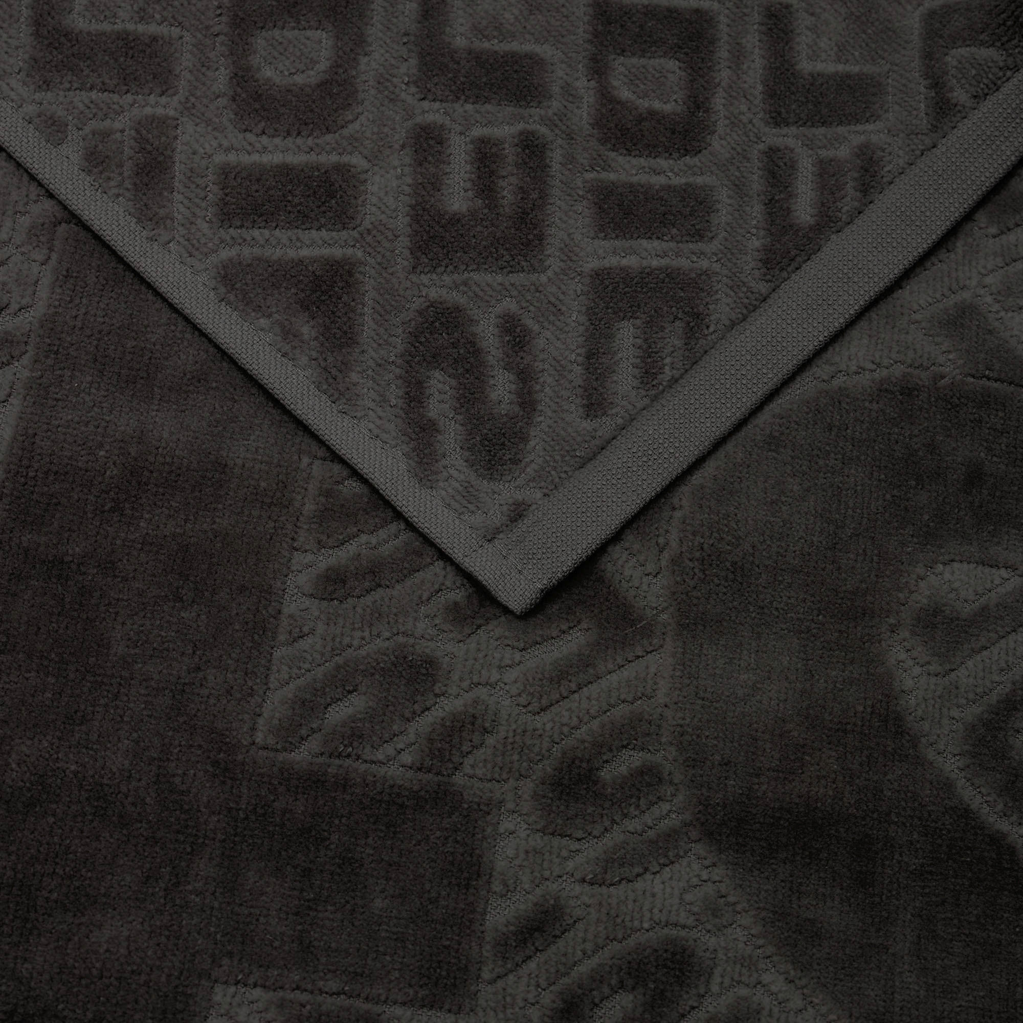 RUČNÍK DO KOUPELNY, 100/150 cm, černá - černá, Basics, textil (100/150cm) - Diesel