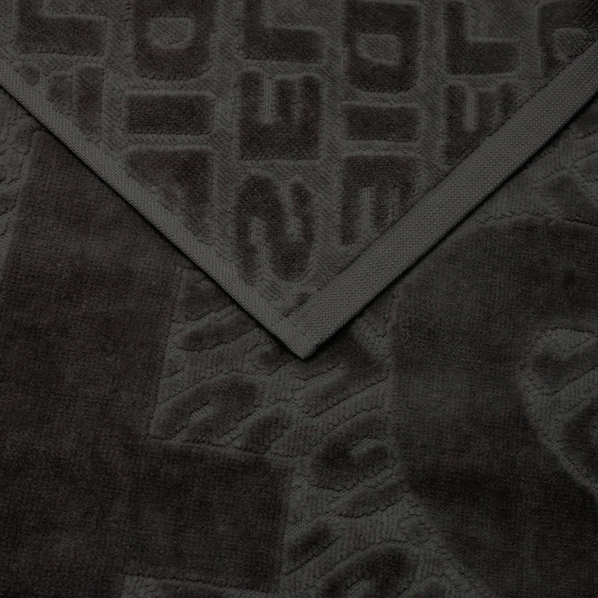 RUČNÍK DO KOUPELNY, 100/150 cm, černá - černá, Basics, textil (100/150cm) - Diesel