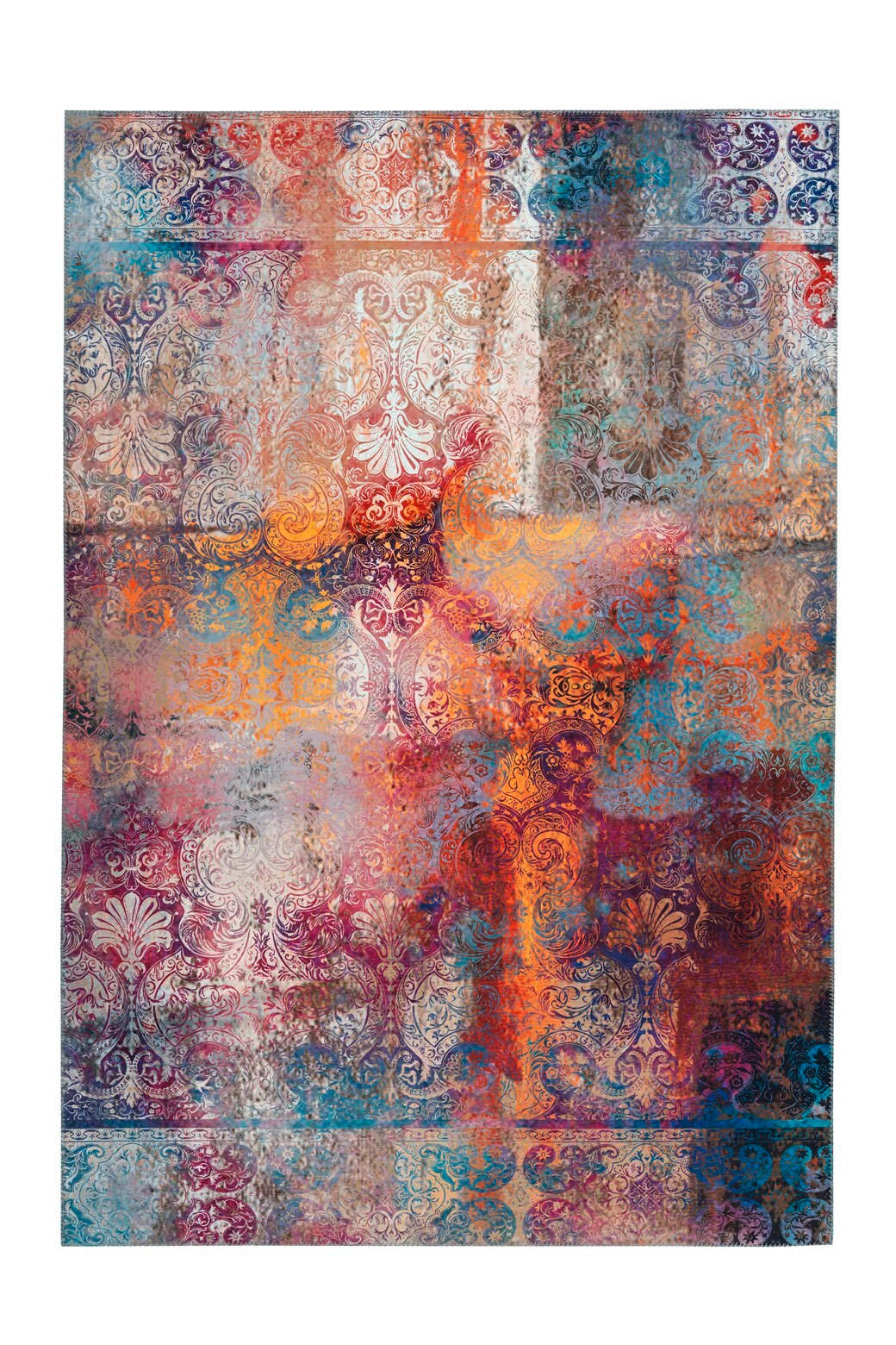 FLACHWEBETEPPICH 80/150 cm Galaxy 125 Multi Multicolor  - Multicolor, Basics, Textil (80/150cm) - Novel