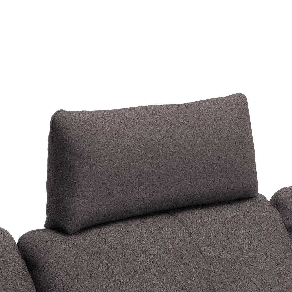 ECKSOFA in Webstoff Graphitfarben  301/179 cm  - Schwarz/Graphitfarben, Design, Textil/Metall (301/179cm) - Chilliano