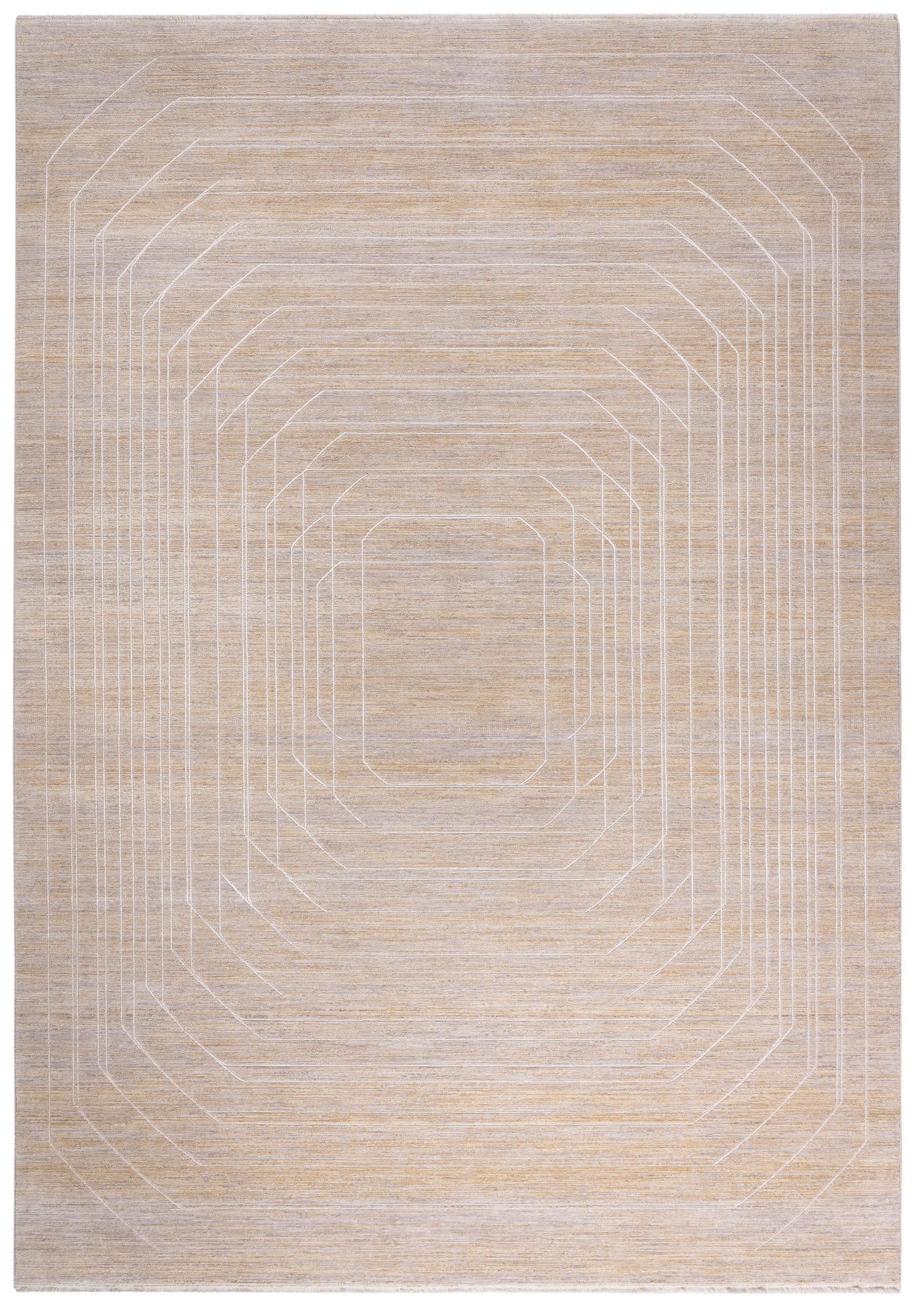 WEBTEPPICH  Wohnzimmer 160/230 cm Miro Ecru rechteckig  - Ecru, Design, Textil (160/230cm) - Dieter Knoll