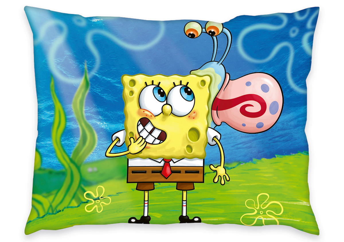 BETTWÄSCHE Spongebob Bettwäsche Renforcé 140/200 cm  - Multicolor, Basics, Textil (140/200cm) - Herding