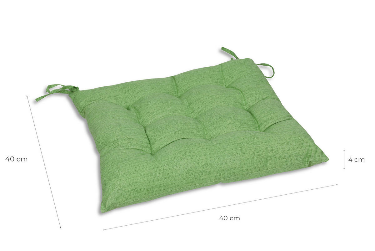 KERTI ÜLŐPÁRNA zöld  - zöld, Design, textil (40/40cm) - Ambia Garden