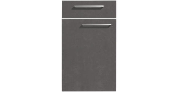 EINBAUKÜCHE - Grau, Design, Holzwerkstoff - Dieter Knoll
