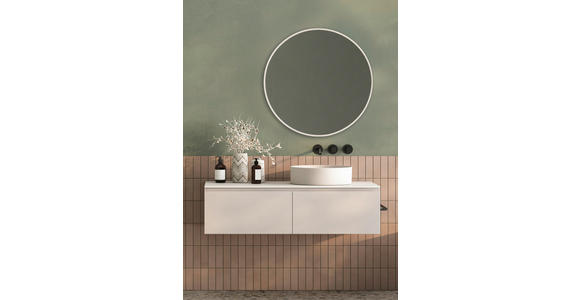 WANDSPIEGEL 70/70/3 cm  - Sandfarben, Trend, Glas/Metall (70/70/3cm) - Boxxx