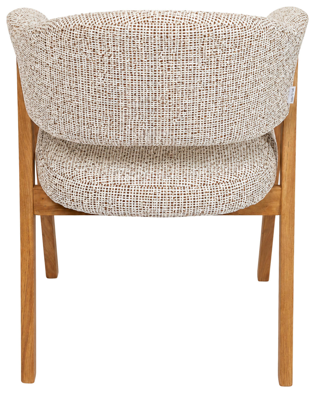 ARMLEHNSTUHL   Bouclé  Eichefarben, Beige  - Eichefarben/Beige, KONVENTIONELL, Holz/Textil (63,5/82/58cm) - Linea Natura